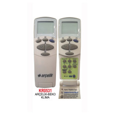 ARÇELİK BEKO LG KLİMA KUMANDASI KR0531 DMLK03053102